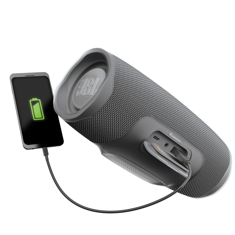 slide 3 of 5, JBL Charge 4 Bluetooth Wireless Speaker - Gray, 1 ct