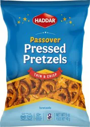 Haddar Passover Pressed Pretzels