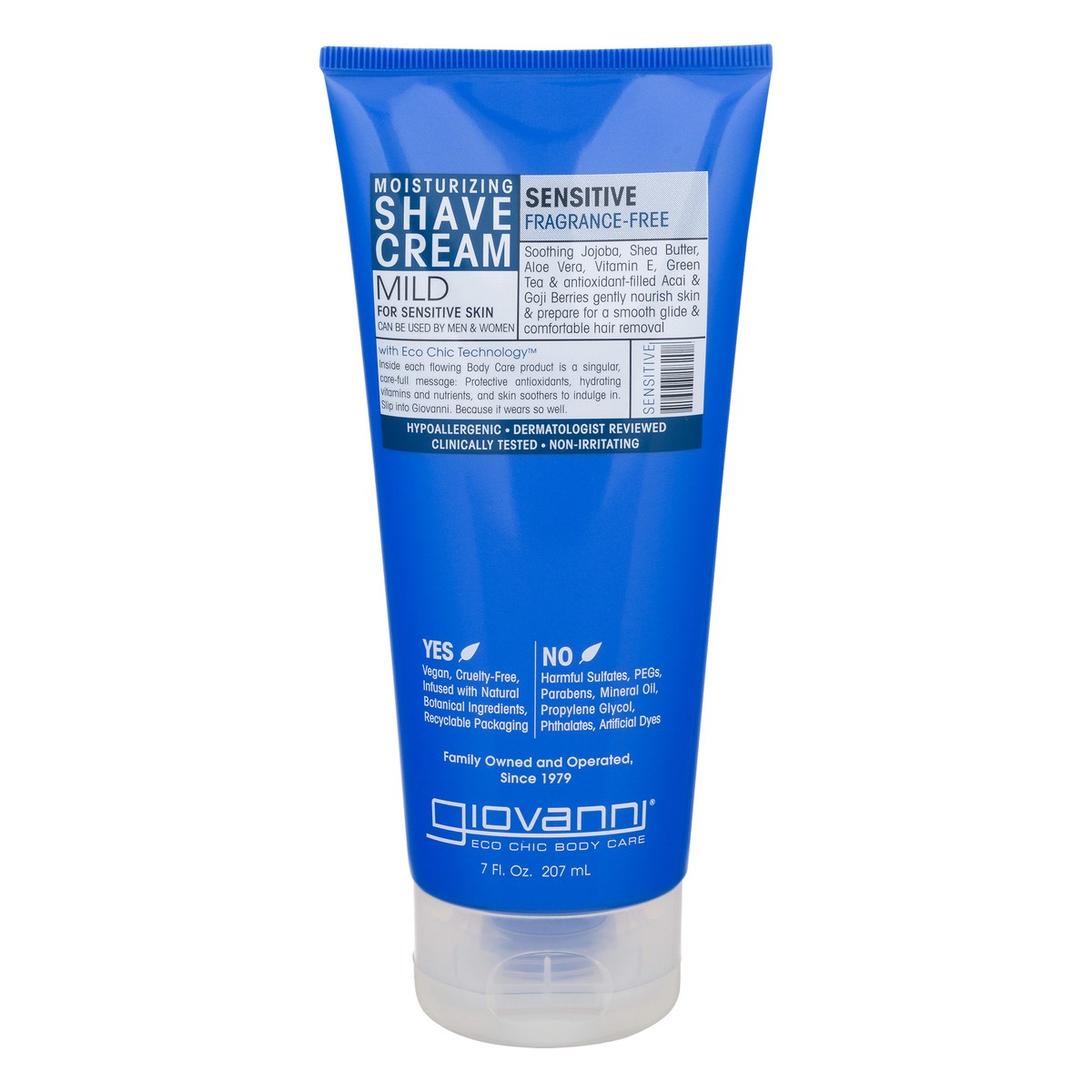 slide 9 of 11, Giovanni Shave Cream Frag Free Aloe, 1 ct