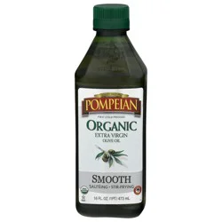 Pompeian Organic Smooth Extra Virgin Olive Oil - 16 oz