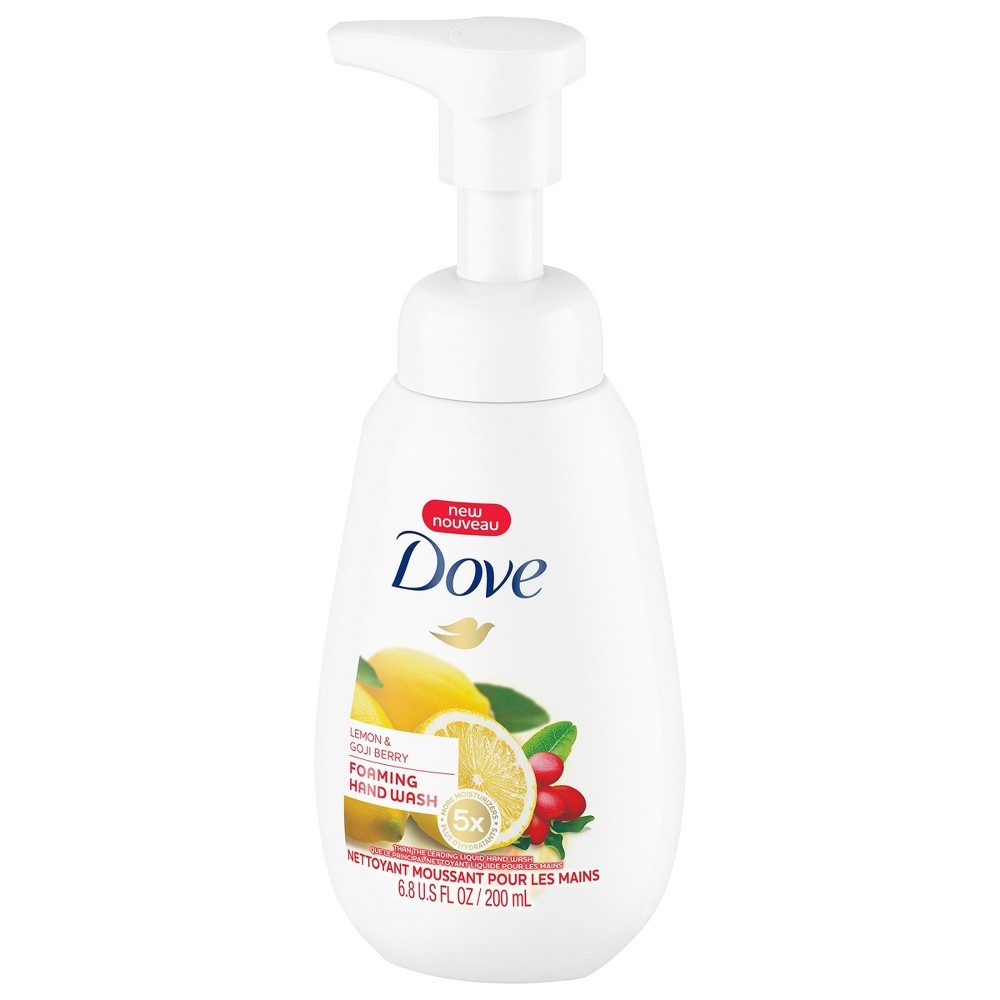 slide 2 of 8, Dove Lemon Goji Berry Foaming Hand Wash, 6.8 oz