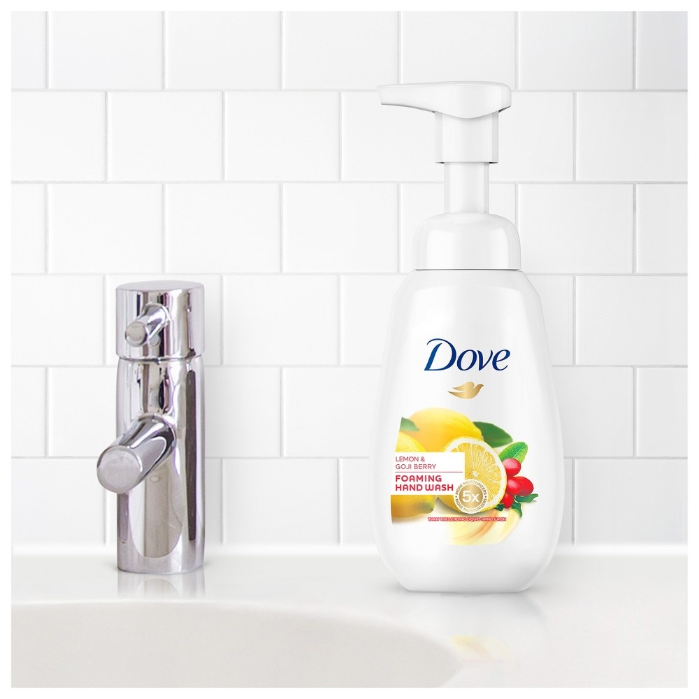 slide 5 of 8, Dove Lemon Goji Berry Foaming Hand Wash, 6.8 oz