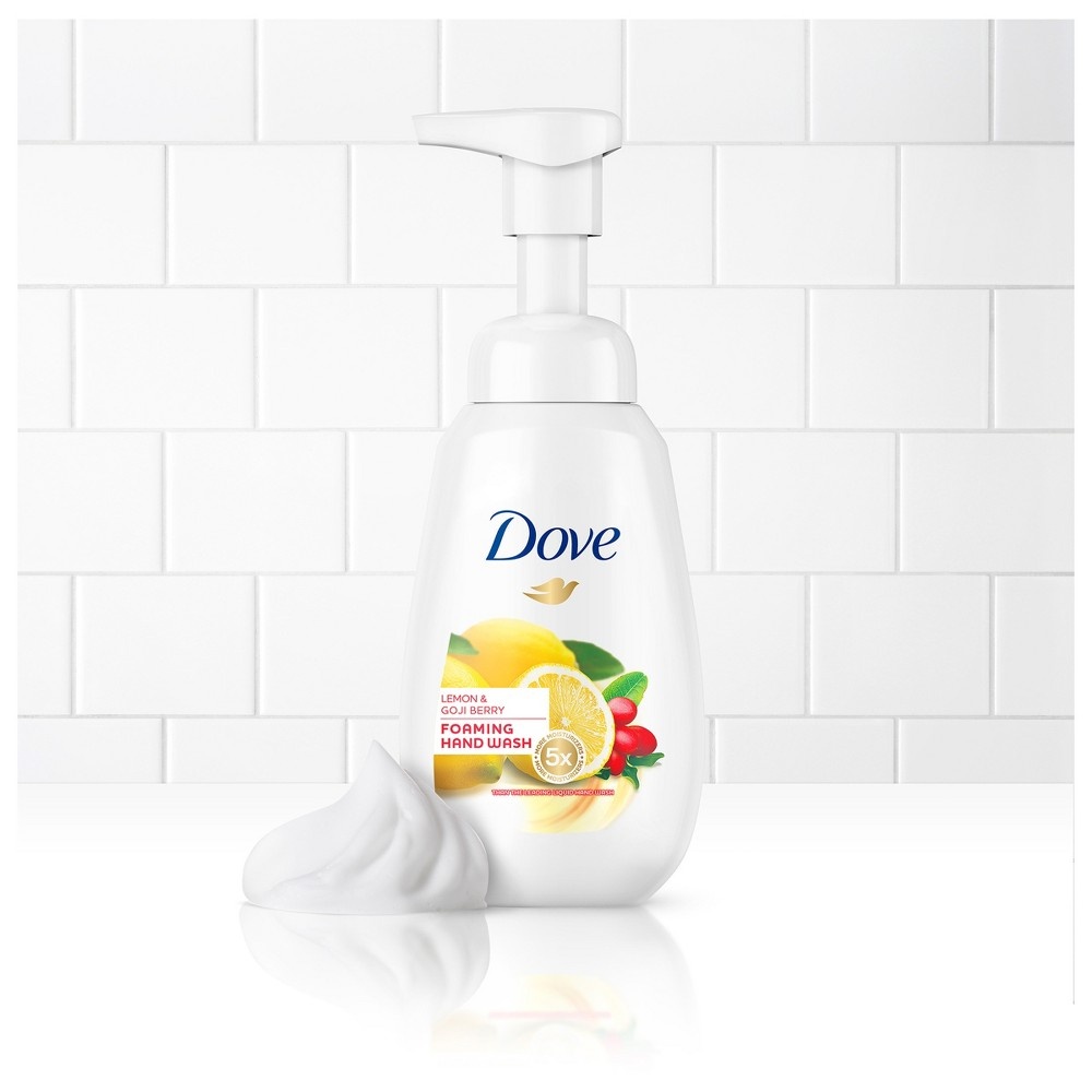 slide 6 of 8, Dove Lemon Goji Berry Foaming Hand Wash, 6.8 oz