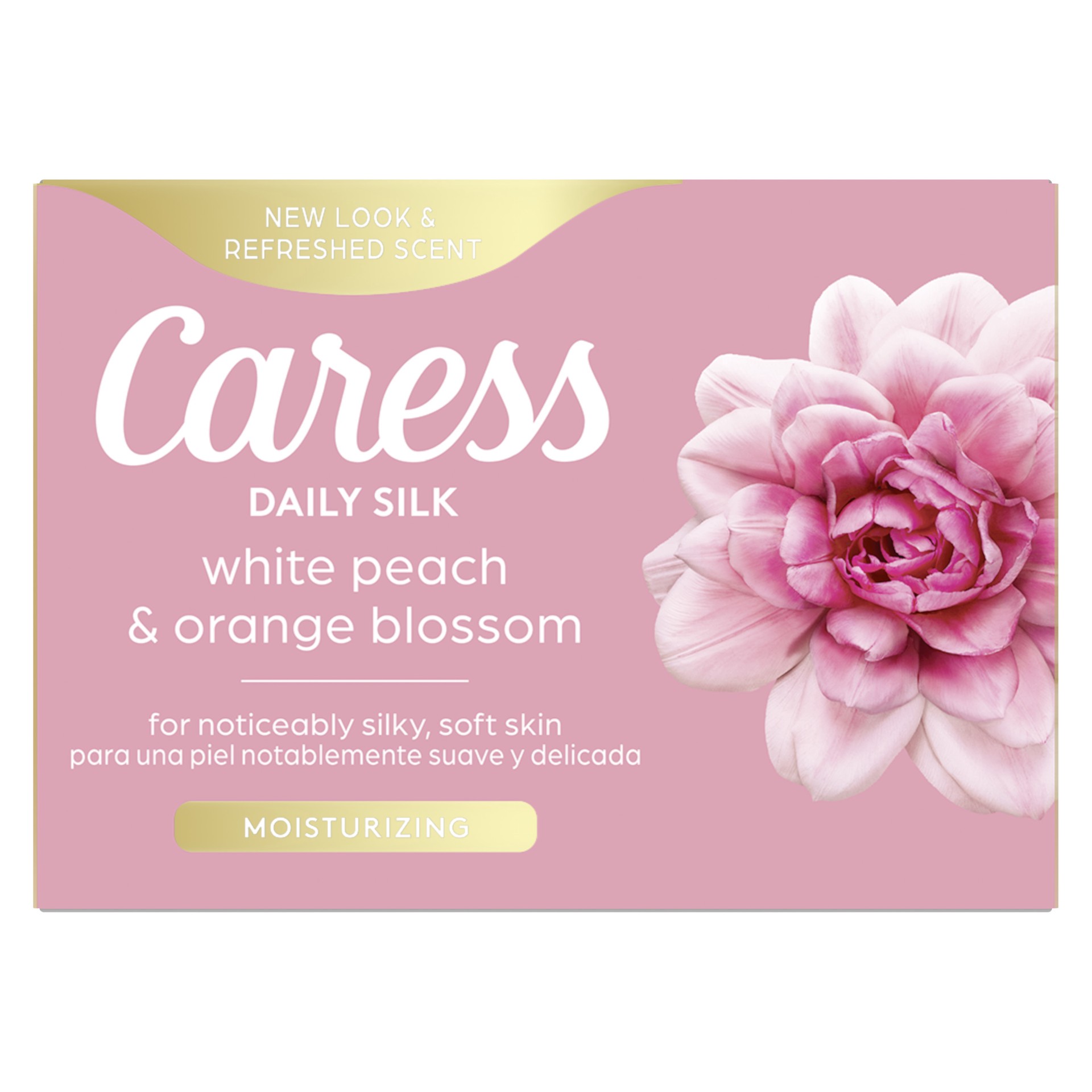 slide 1 of 4, Caress Beauty Bar Soap Daily Silk, 3.15 oz, 3 Bars, 3.15 oz