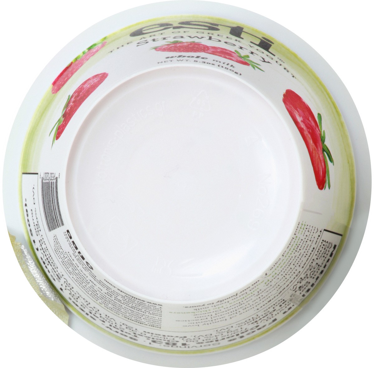 slide 9 of 13, esti Greek Whole Milk Strawberry Yogurt 5.3 oz, 5 oz