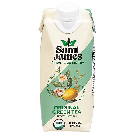 slide 1 of 1, St James Original Green Tea - 16.9 fl oz, 16.9 fl oz