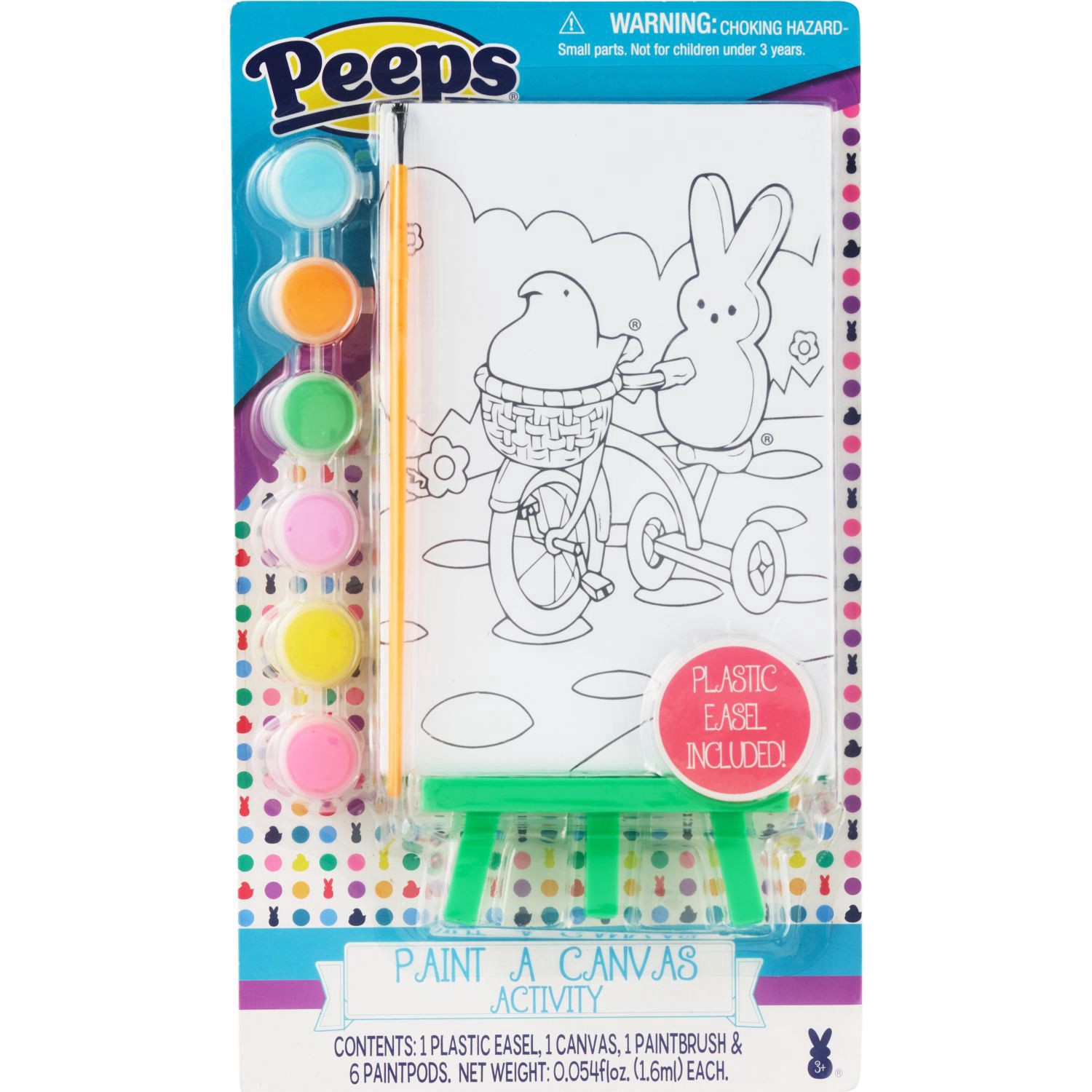 slide 1 of 1, PEEPS Paint A Canvas, 1 ct