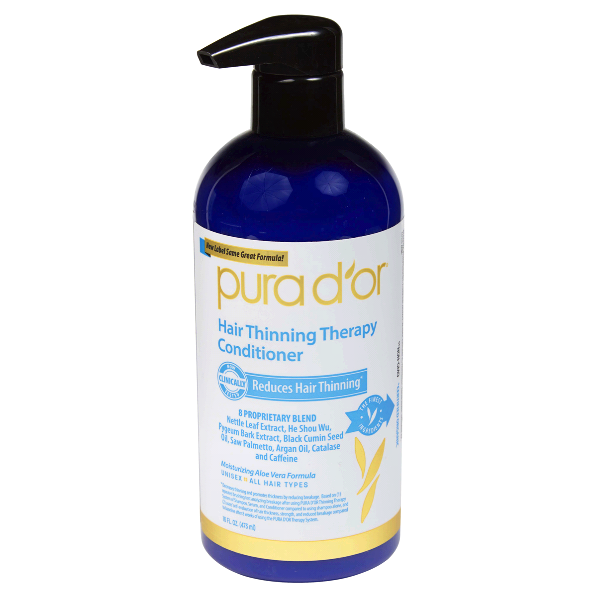 slide 1 of 3, PURA D'OR Hair Thinning Therapy Conditioner, 16 fl oz