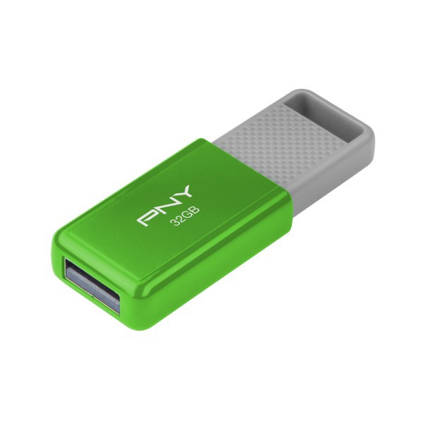 slide 2 of 9, PNY Usb 2.0 Flash Drive, 32Gb, Assorted, P-Fd32Godm-Ge, 1 ct