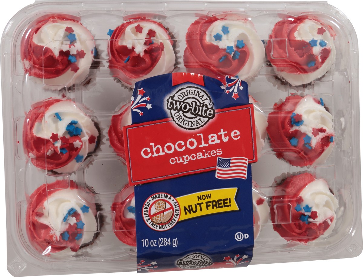 slide 8 of 11, two-bite Chocolate Cupcakes 10 oz, 10 oz