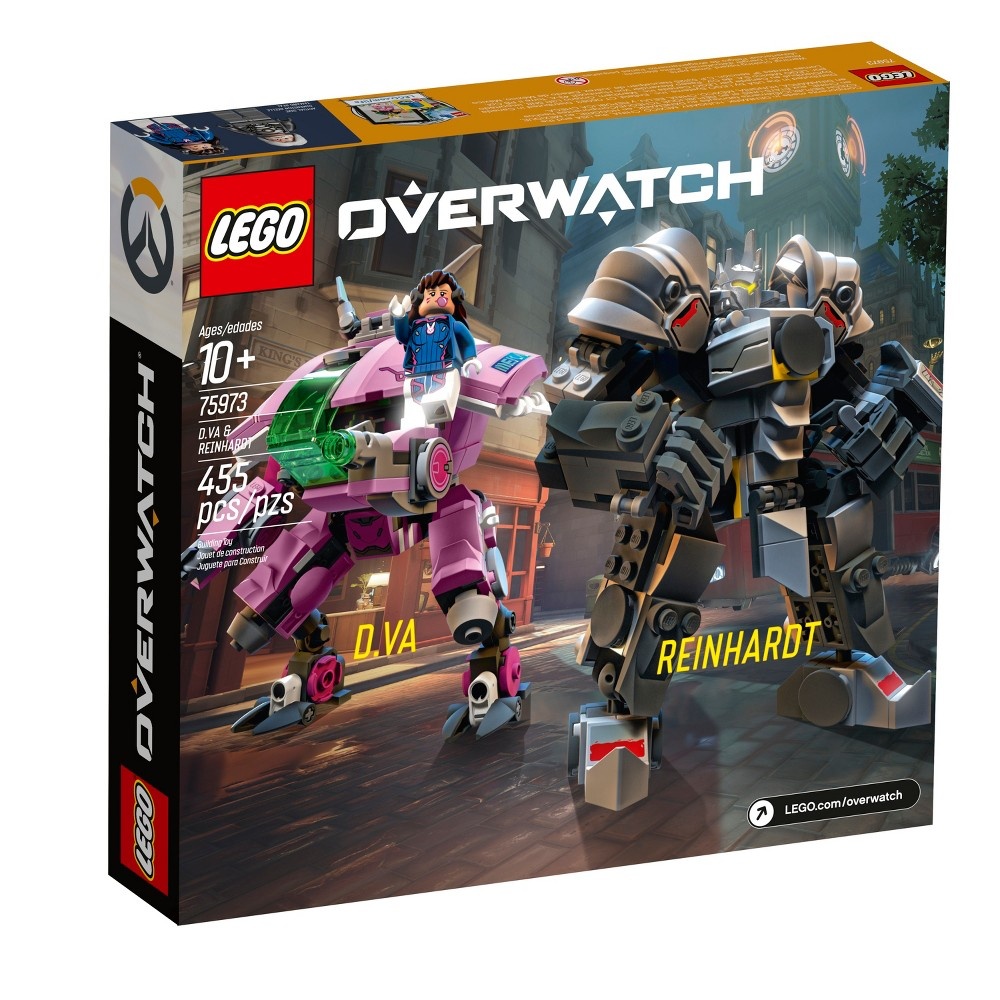 slide 3 of 3, LEGO Overwatch D.Va & Reinhardt, 1 ct