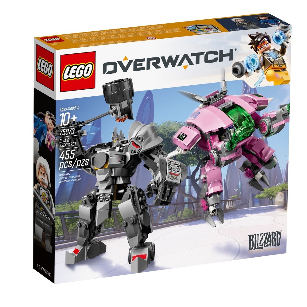 slide 2 of 3, LEGO Overwatch D.Va & Reinhardt, 1 ct