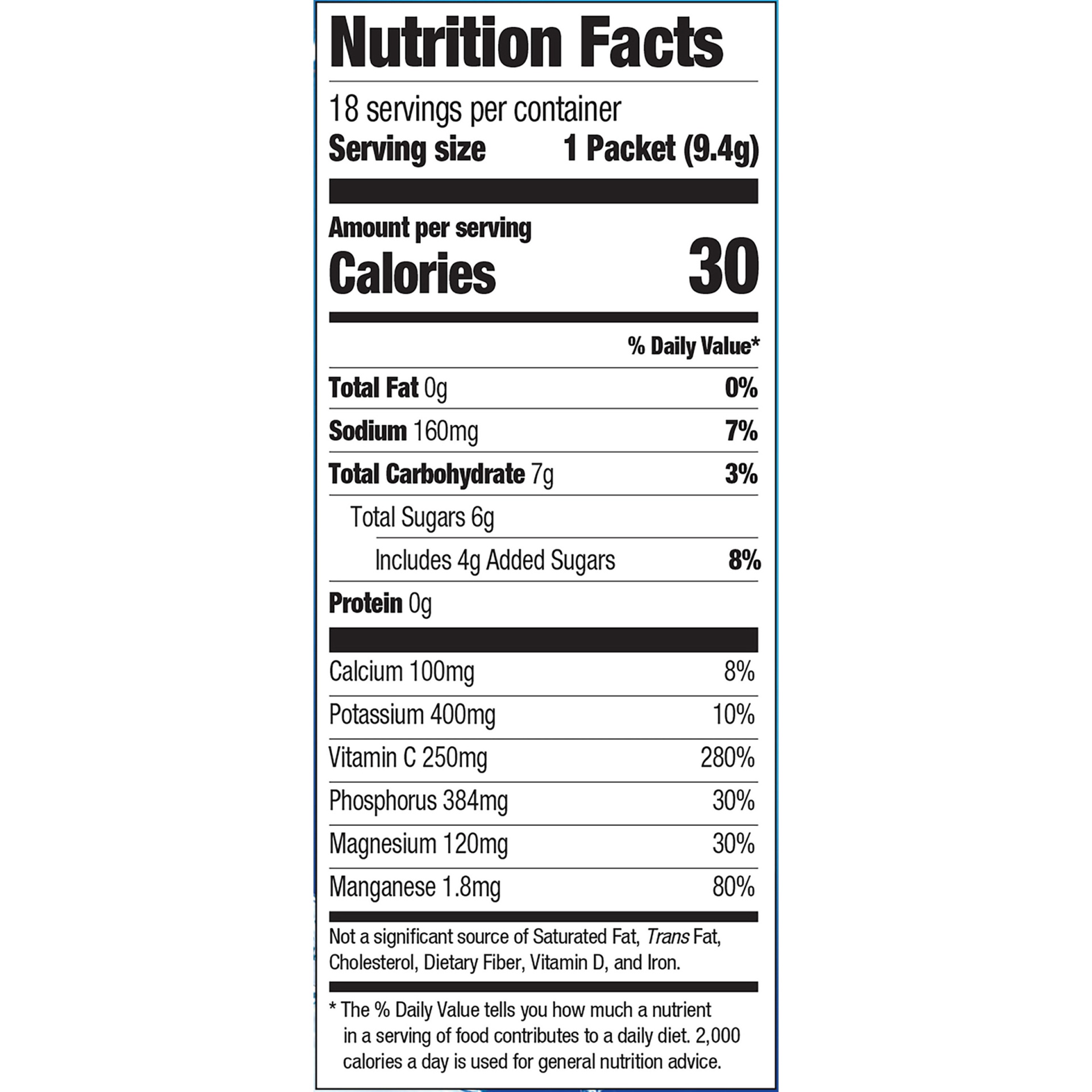 slide 7 of 8, Emergen-C Electrolyte Hydration Lemon-Lime Electrolyte Replenishment Drink Mix, 18 ct