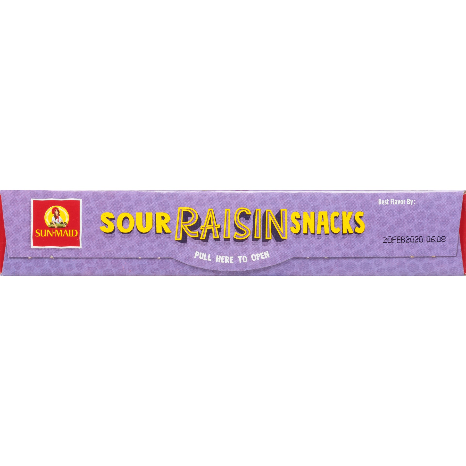 slide 7 of 8, Sun-Maid Sour Raisin Snacks, Grape, 7 ct