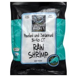 Harris Teeter Fishermans Market P&D Raw Shrimp - 31-40