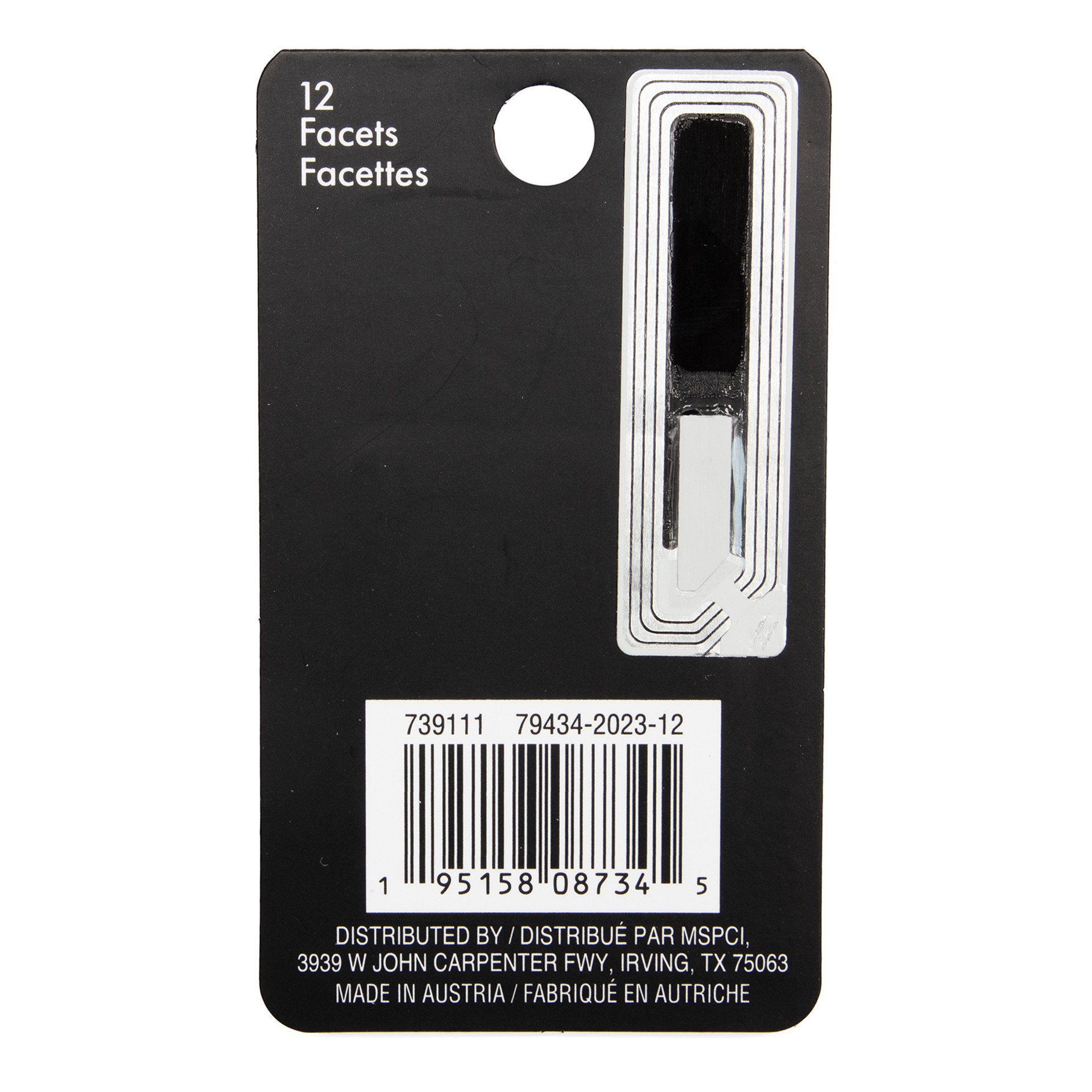 slide 2 of 5, 18mm Baguette Sew-On Austrian Crystals By Bead Landing, 2ct., 18mm