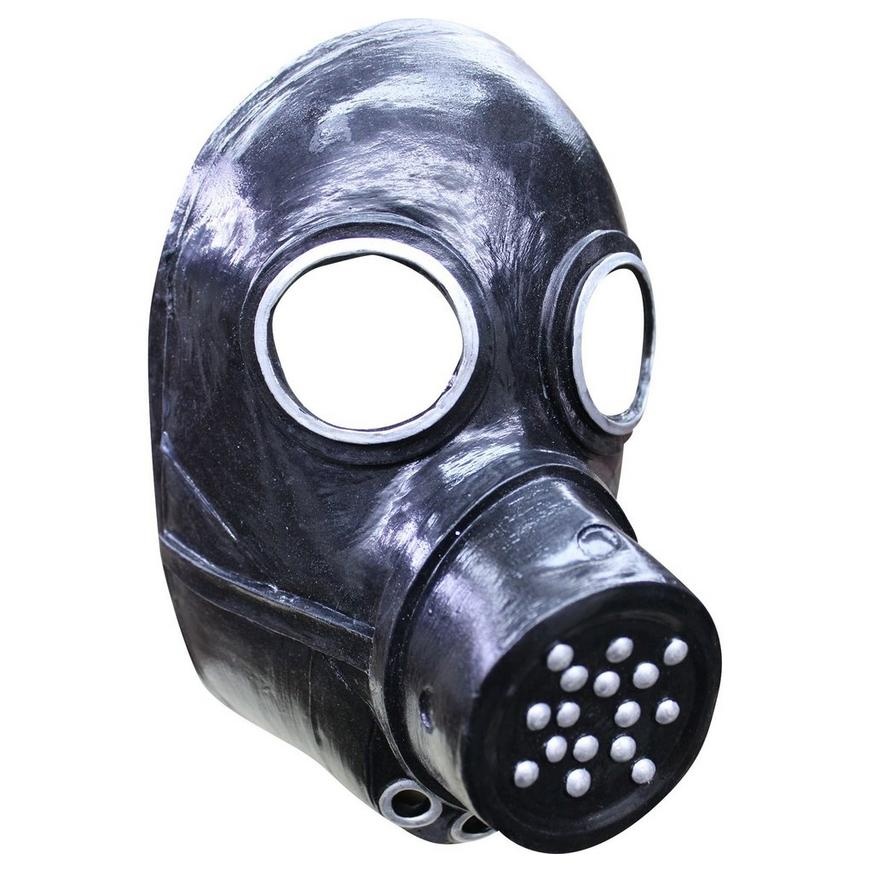 slide 1 of 1, Party City Latex Gas Mask, 1 ct