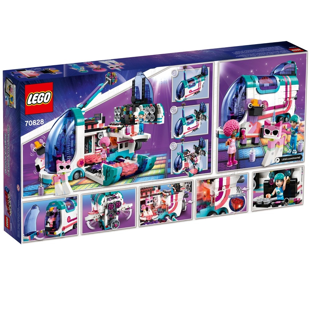 slide 2 of 7, THE LEGO MOVIE 2 Pop-Up Party Bus 70828, 1024 ct