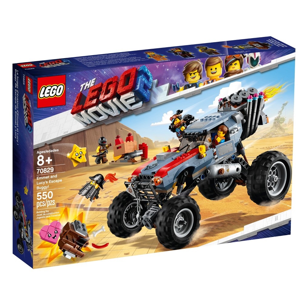 slide 2 of 5, LEGO Movie 2 Emmet and Lucy's Escape Buggy!, 1 ct