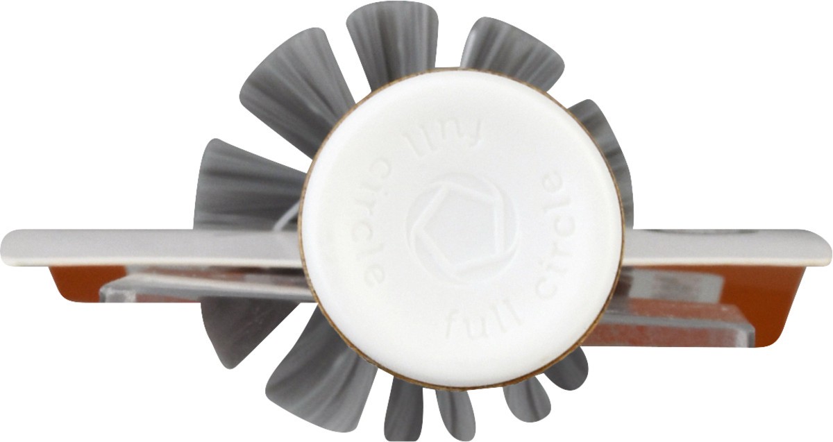 slide 3 of 9, Full Circle Clean Reach Replaceable Bottle Brush - White, 1 ct