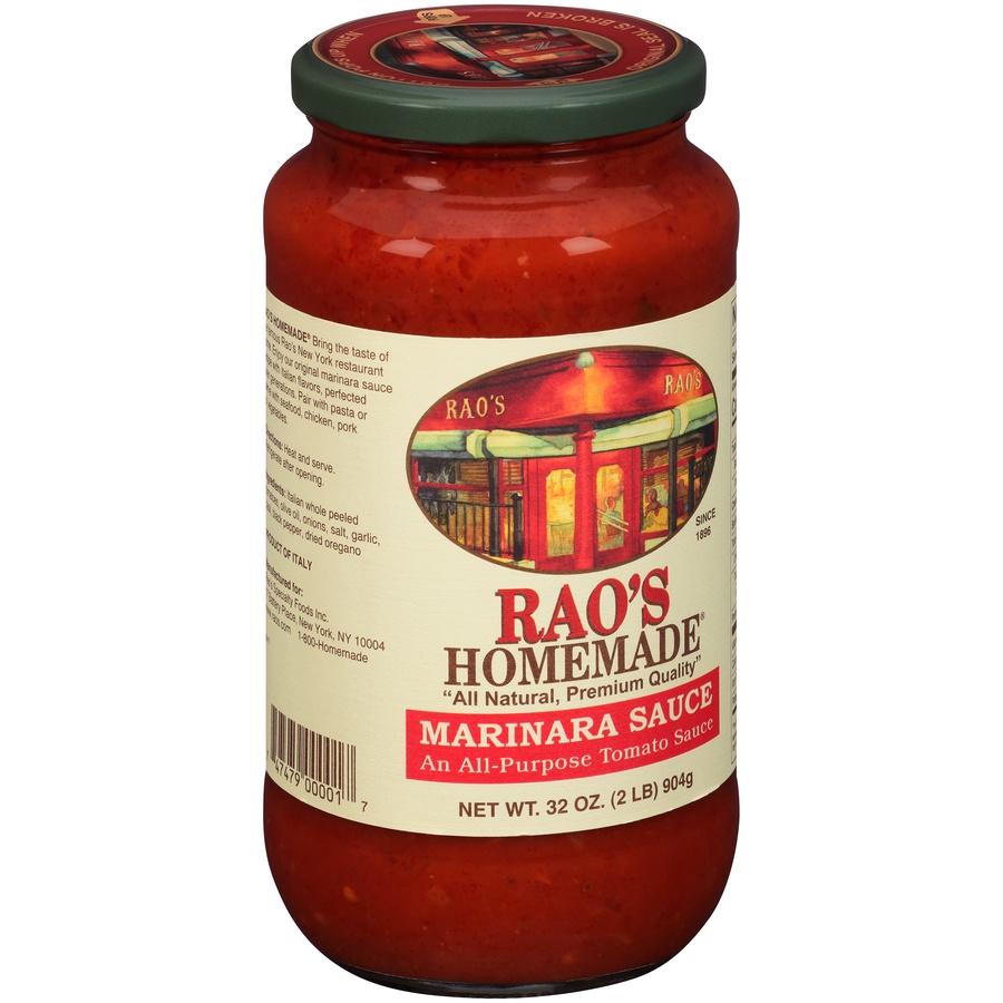 slide 2 of 8, Rao's Homemade Marinara Sauce, 32 oz