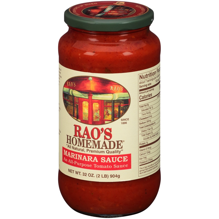 slide 3 of 8, Rao's Homemade Marinara Sauce, 32 oz