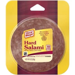 Oscar Mayer Hard Salami Sliced Lunch Meat Pack