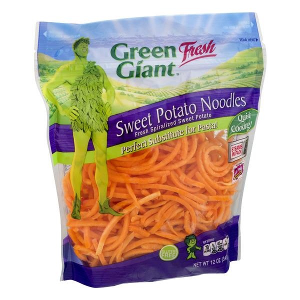 slide 1 of 1, Green Giant Fresh Sweet Potato Noodles, 12 oz