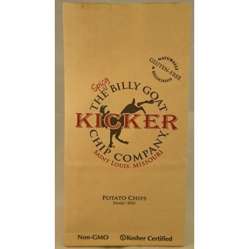 slide 1 of 1, Billy Goat Chip Company Kicker Potato Chips Small, 1.13 oz