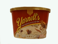slide 1 of 1, Yarnell's Butter Pecan Ice Cream, 1.75 qt