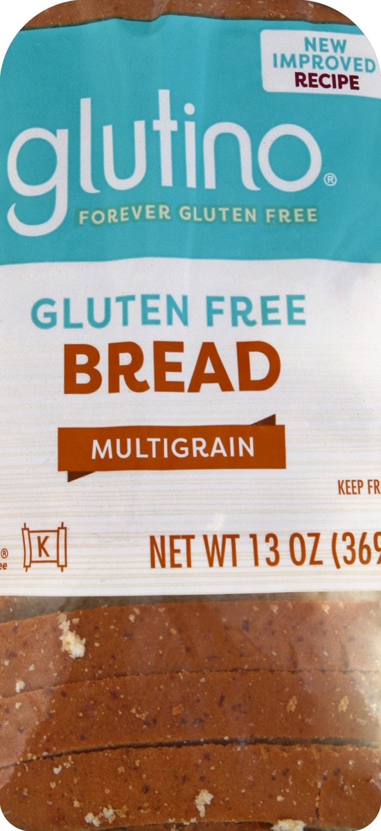 slide 2 of 6, Glutino Gluten Free Bread Multi Sandwich, 13 oz