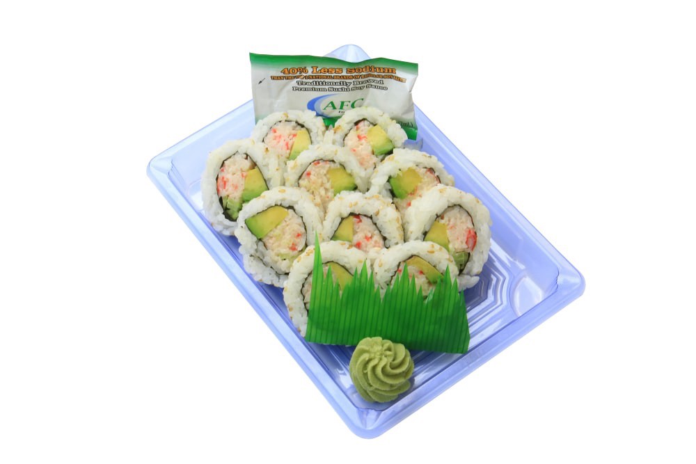 slide 1 of 1, AFC California Spicy Salad Roll, 1 ct