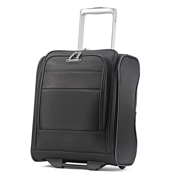 slide 1 of 3, Samsonite ECO-Glide Upright Underseat Luggage - Black, 1 ct