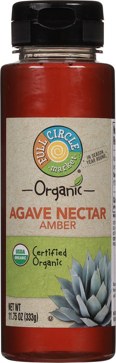 slide 13 of 14, Full Circle Market Organic Amber Agave Nectar 11.75 oz, 11.75 oz