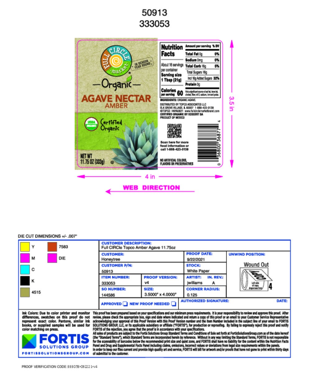 slide 14 of 14, Full Circle Market Organic Amber Agave Nectar 11.75 oz, 11.75 oz