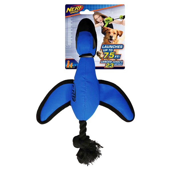 slide 1 of 1, Nerf Dog Trackshot Launching Duck Dog Toy, 1 ct