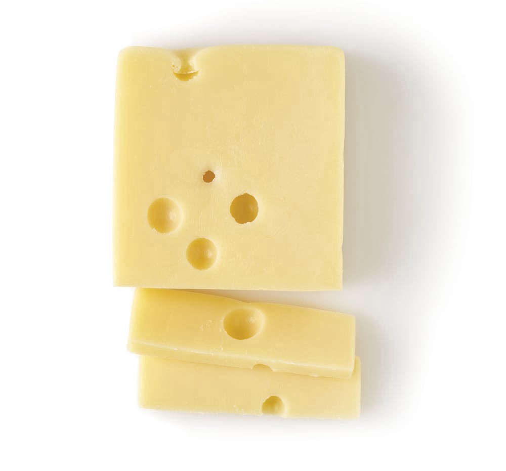 slide 2 of 2, Murray's Emmi Swiss Cheese, per lb