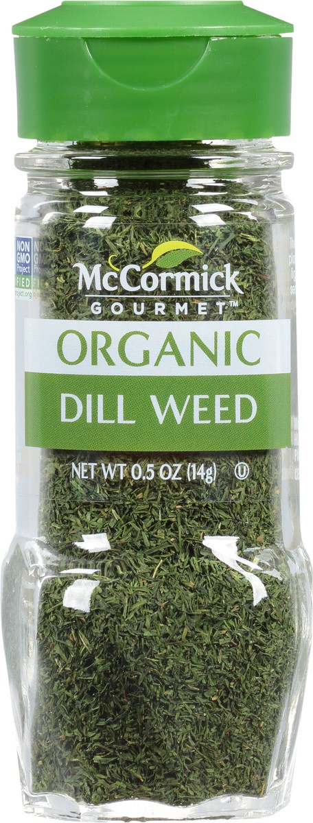 slide 4 of 7, McCormick Gourmet Organic Dill Weed, 0.5 oz, 0.5 oz