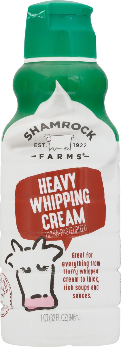 slide 6 of 9, Shamrock Farms Heavy Whipping Cream 1 qt, 1 qt