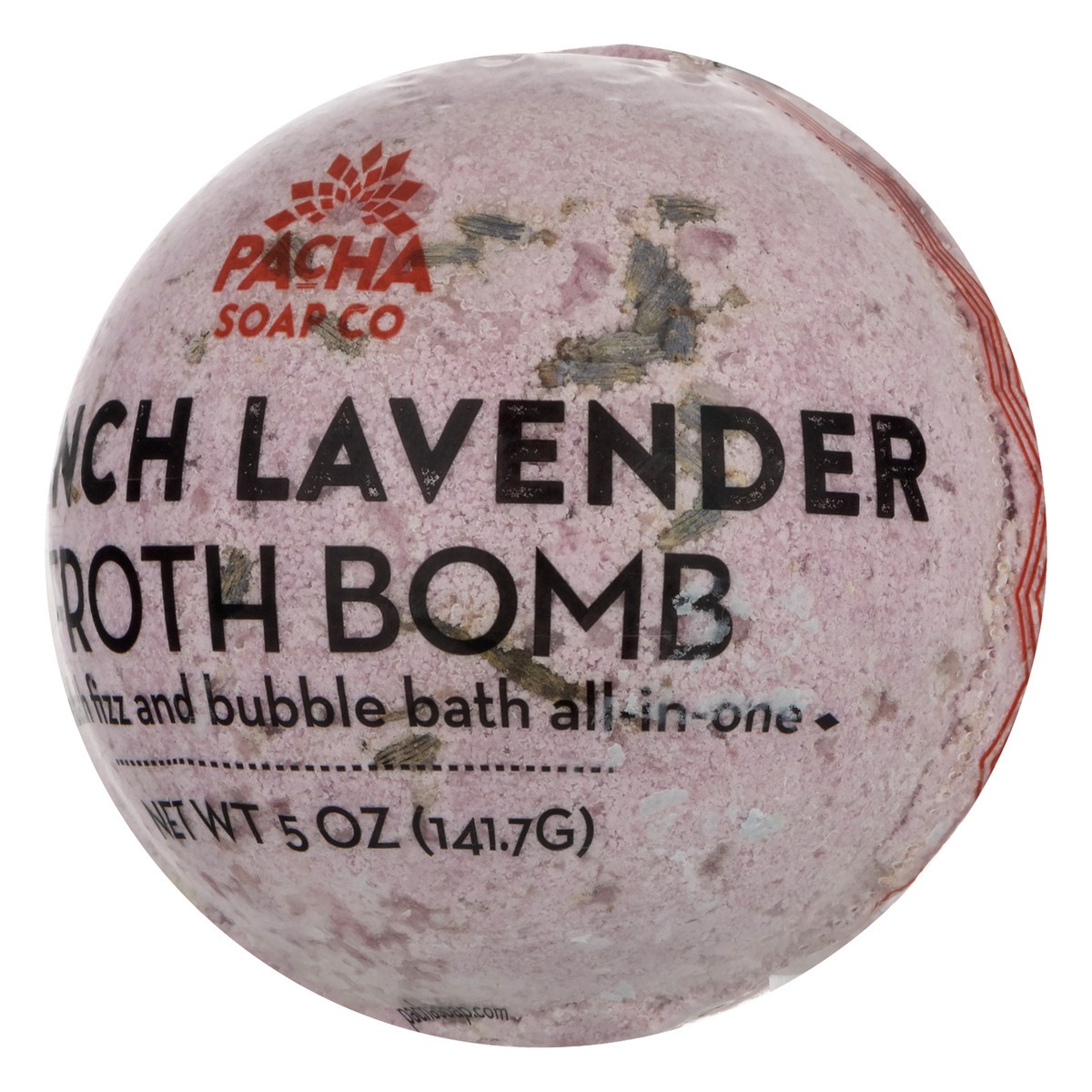 slide 9 of 9, Pacha Soap Co. Lavender Froth Bomb, 5 oz