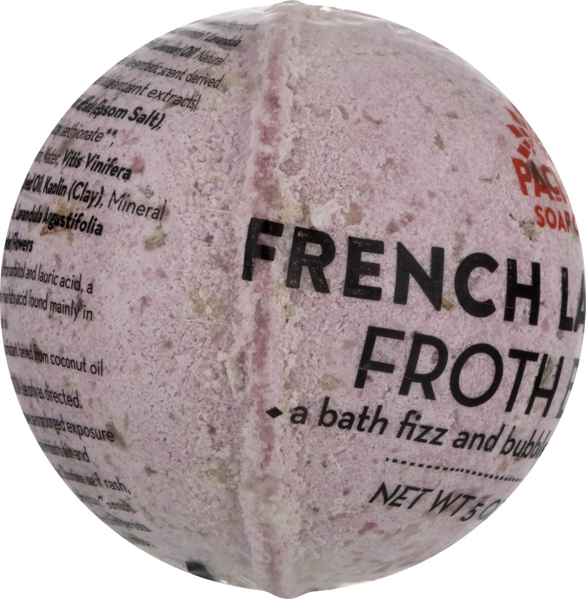 slide 8 of 9, Pacha Soap Co. Lavender Froth Bomb, 5 oz