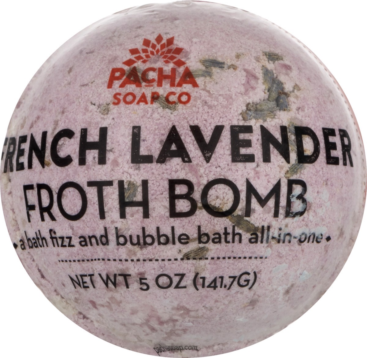slide 6 of 9, Pacha Soap Co. Lavender Froth Bomb, 5 oz