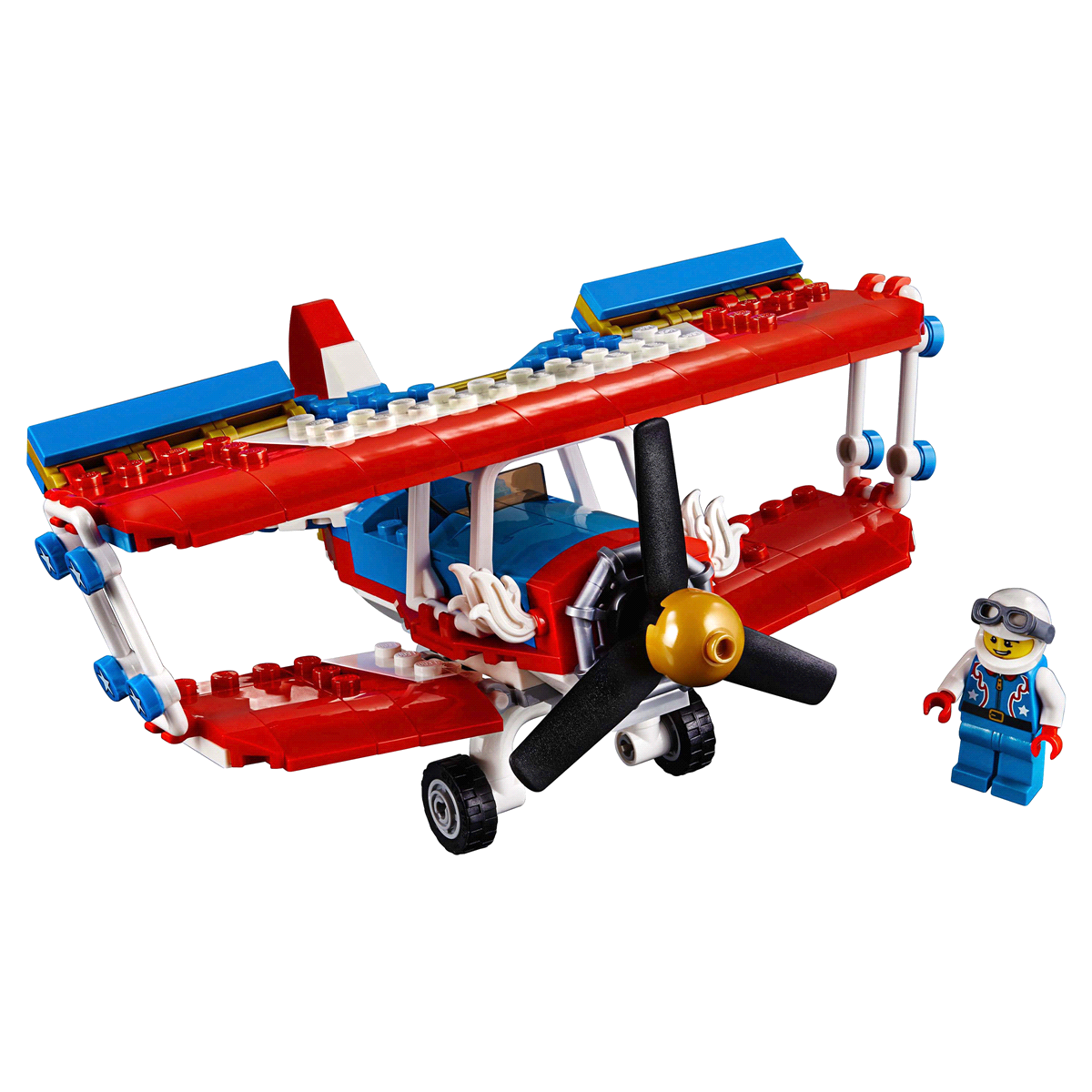 slide 2 of 8, LEGO Creator Daredevil Stunt Plane 31076, 1 ct