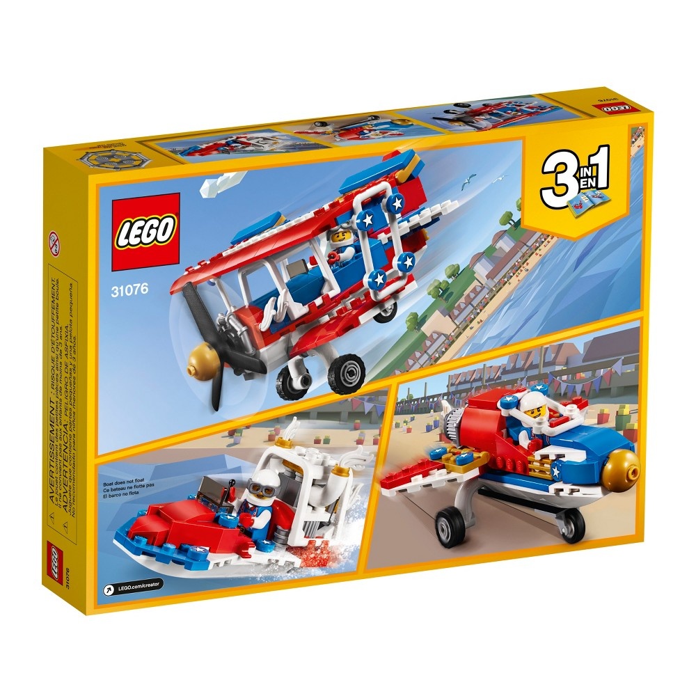 slide 5 of 8, LEGO Creator Daredevil Stunt Plane 31076, 1 ct