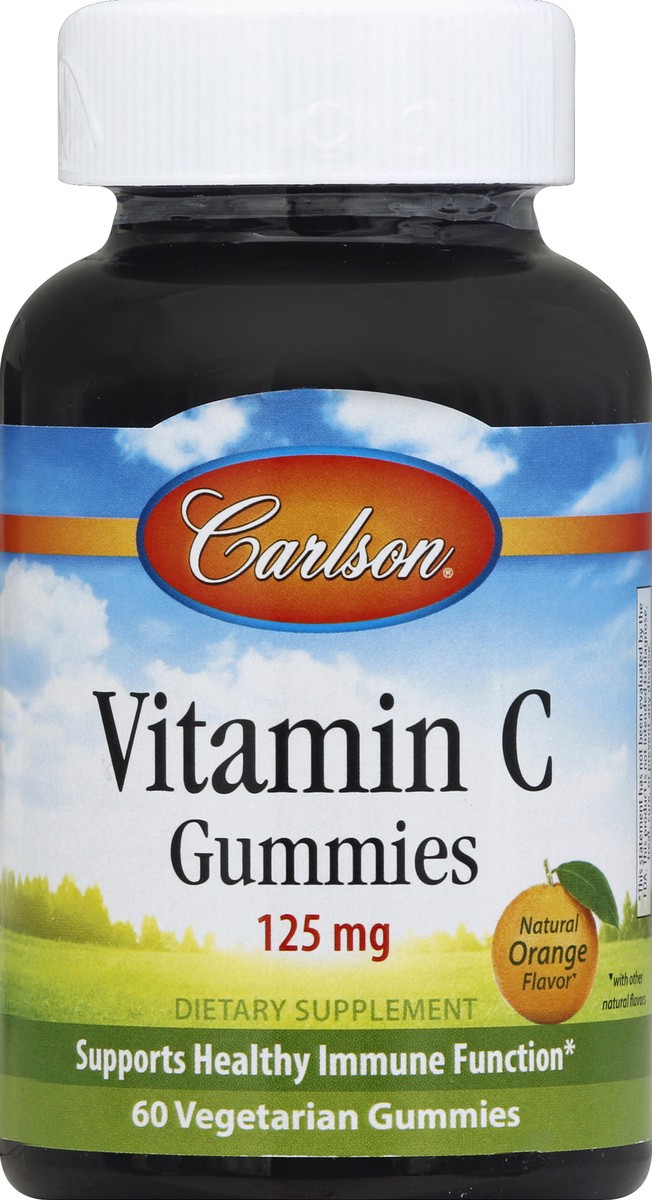 slide 2 of 2, Carlson Vitamin C 60 ea, 60 ct