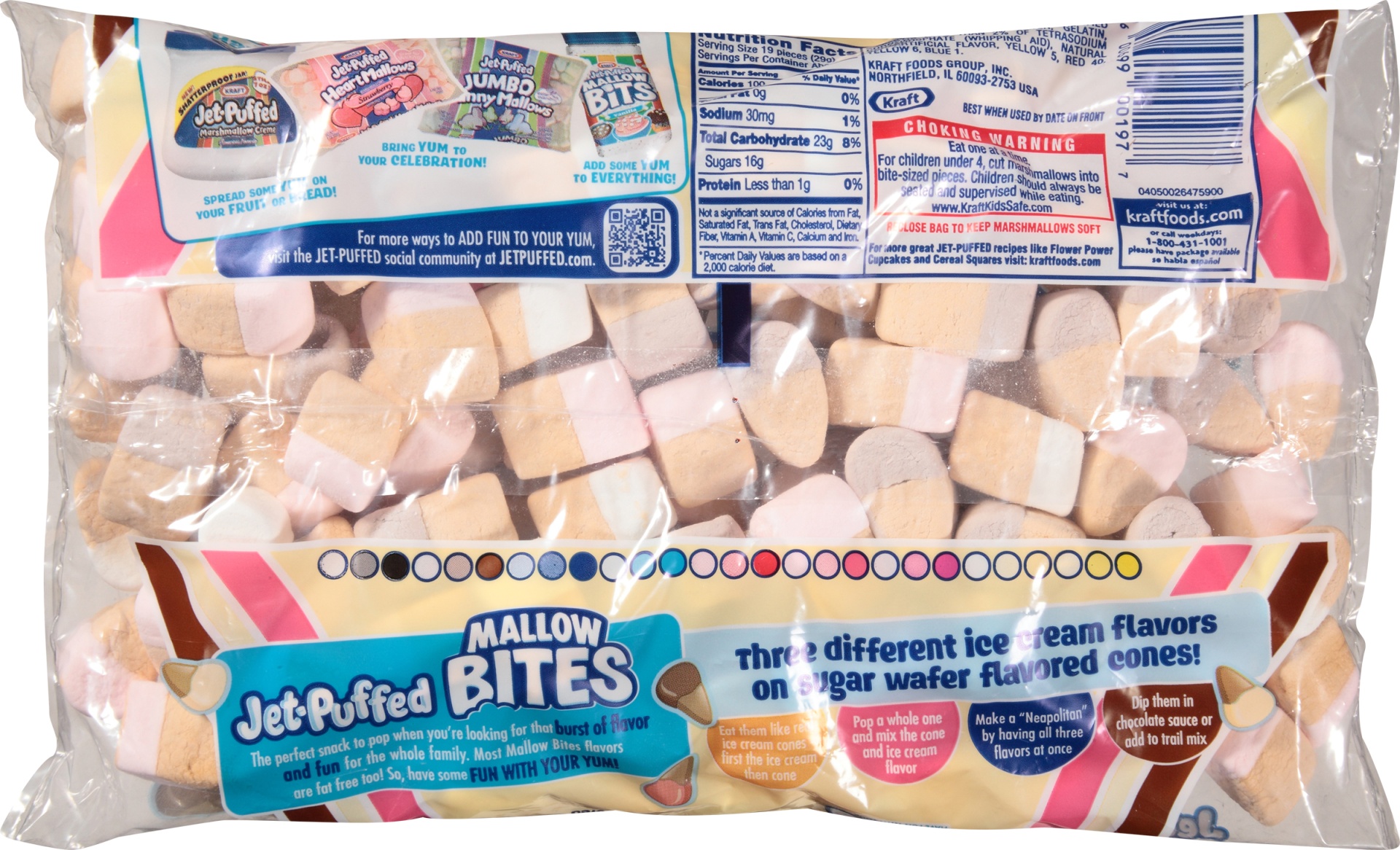 Kraft Jet Puffed Marshmallows Shapes Ice Cream Cone 8 oz 8 oz Shipt