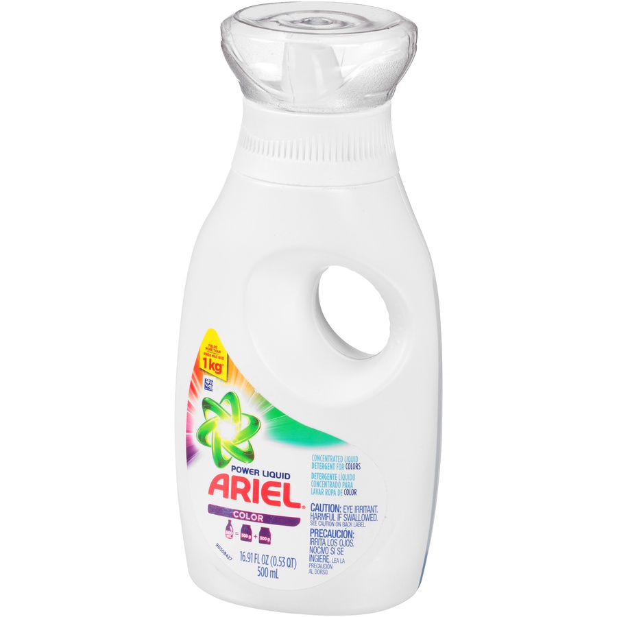 slide 5 of 6, Ariel Color Power Liquid Detergent, 16.91 fl oz