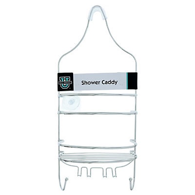 slide 1 of 1, All About U Chrome Shower Caddy, 1 ct
