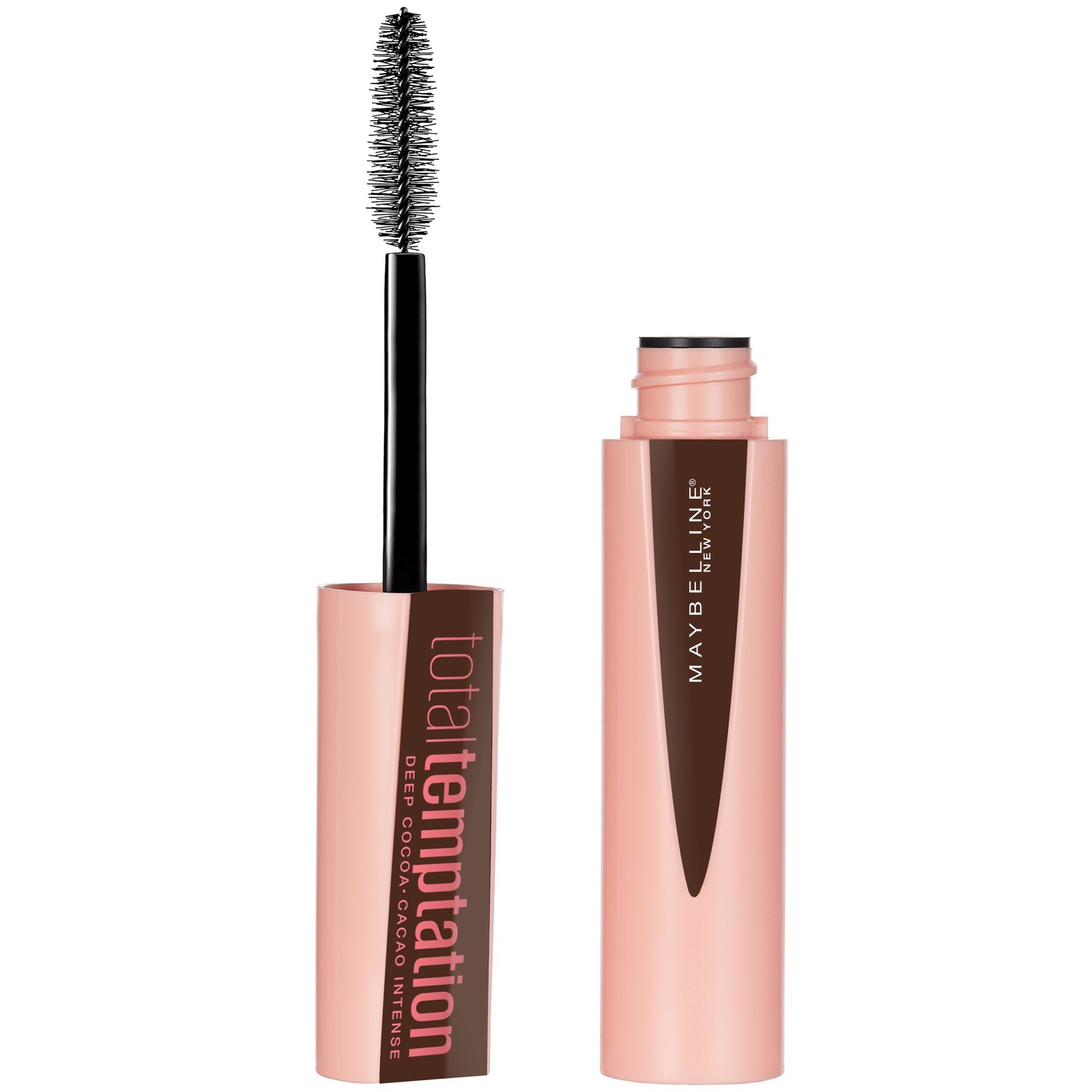 slide 1 of 6, Maybelline Total Temptation Washable Mascara - Deep Cocoa - 0.27 fl oz, 0.27 fl oz