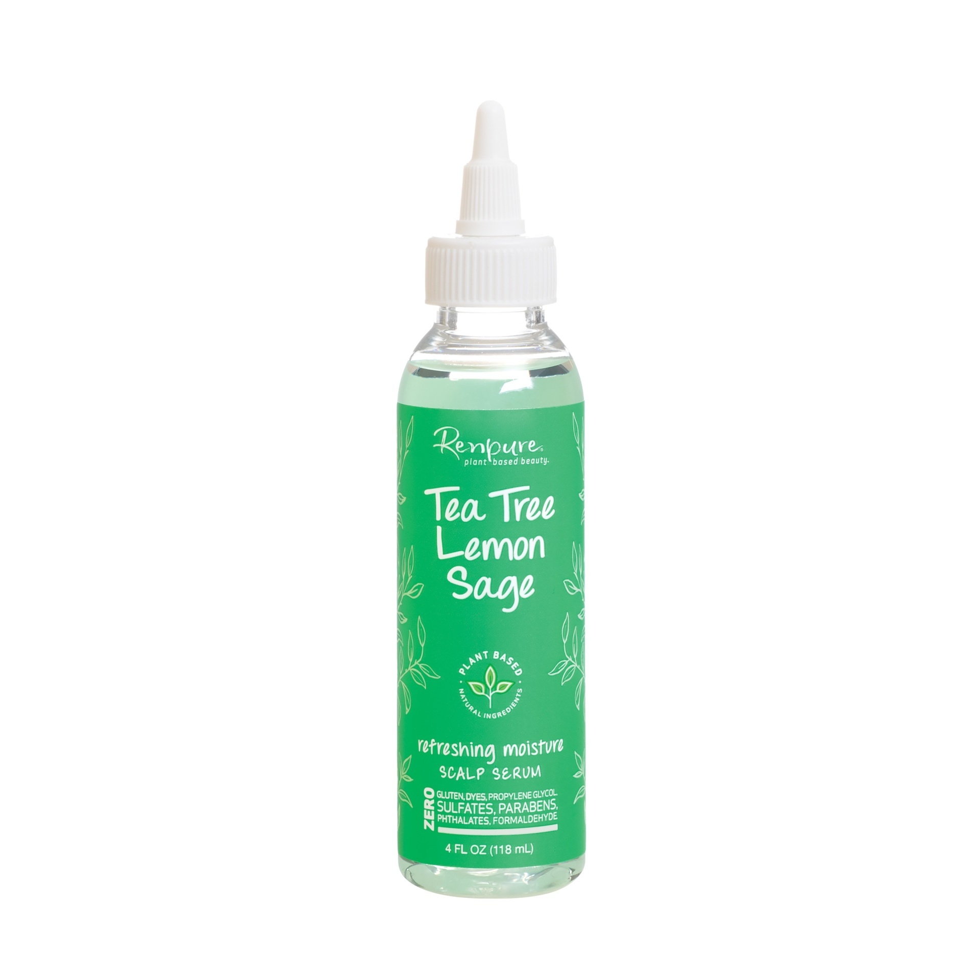 slide 1 of 1, Renpure Tea Tree Lemon Sage Refreshing Moisture Scalp Serum, 4 fl oz